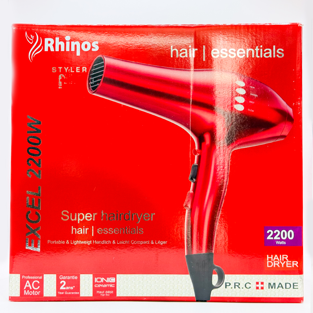 مجفف شعر RHINOS 2200 W